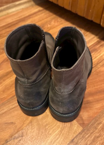 Gri Süet Erkek Botları Tokalı - Görsel 3