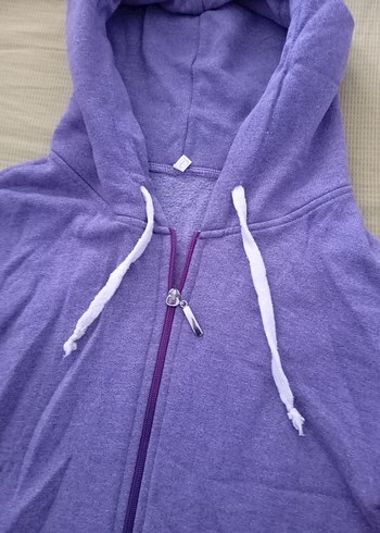 Kadın fermuarlı sweatshirt - Görsel 2