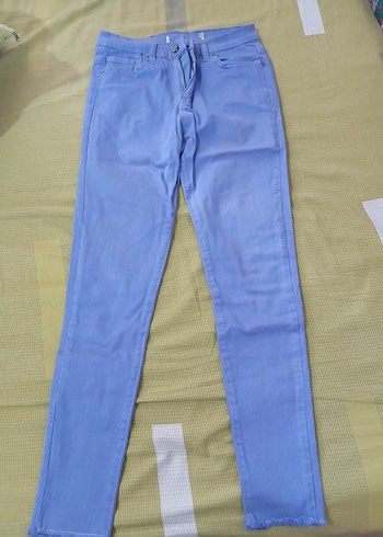 lila çocuk Pantolon - Görsel 2