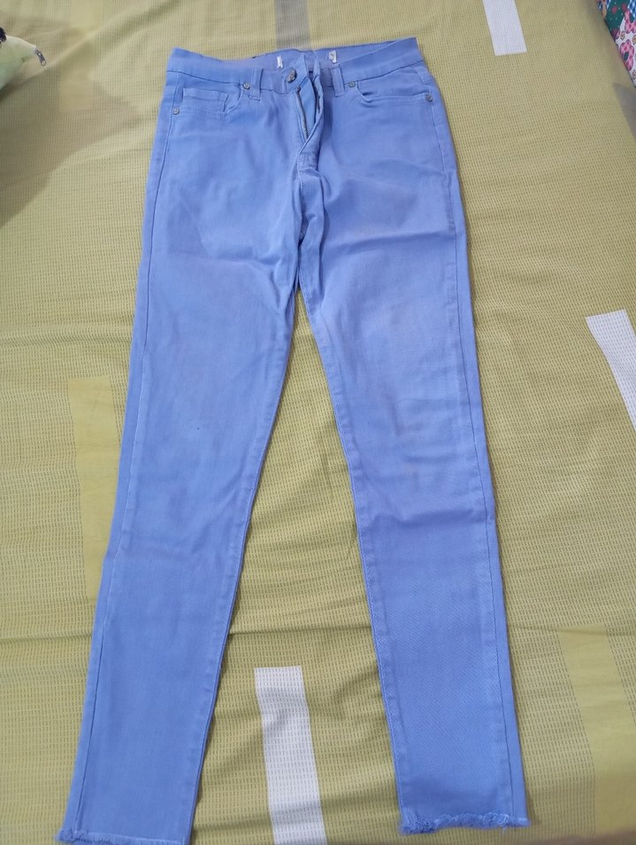 lila çocuk Pantolon - Görsel 2