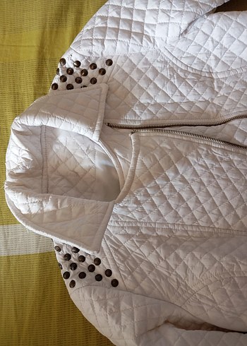 Beyaz Kadın Ceket - Görsel 2