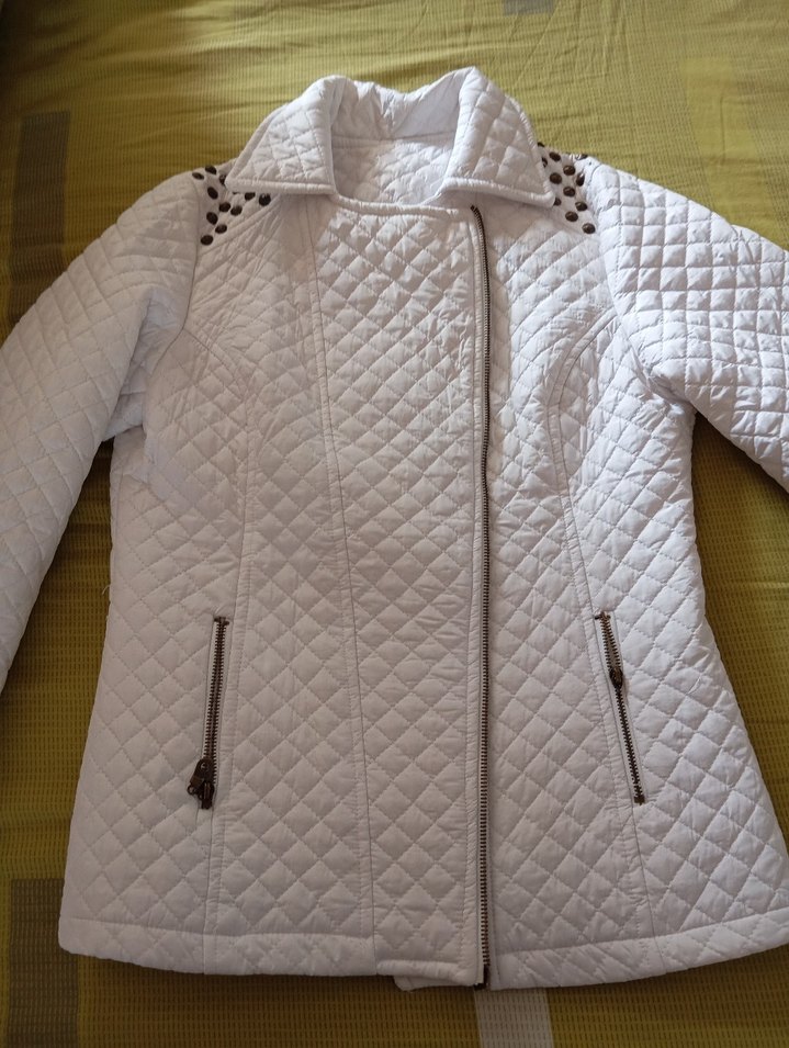 Beyaz Kadın Ceket - Görsel 4