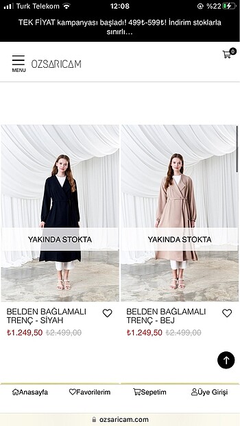 m Beden ten rengi Renk Trenç özsarıçam
