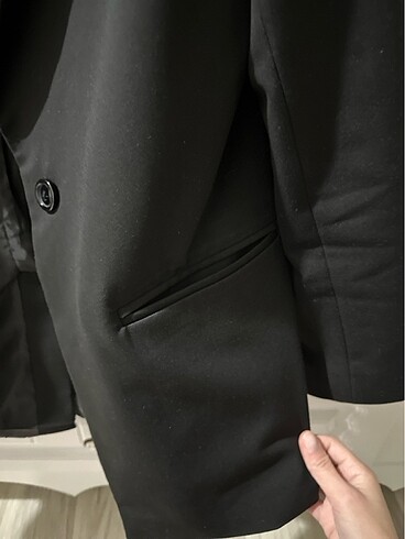 s Beden siyah Renk Siyah blazer ceket