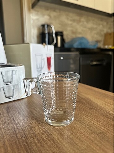 Cam 6 lı espresso fincanı