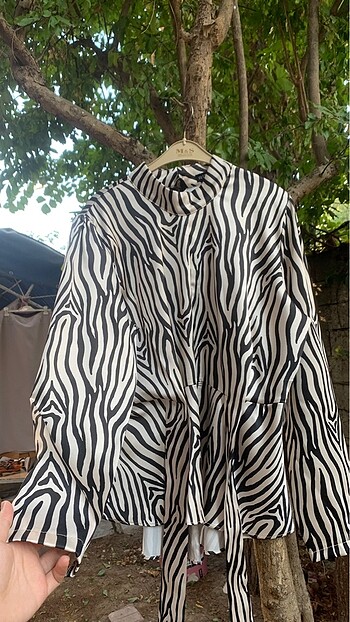Sateen Gömlek Zebra