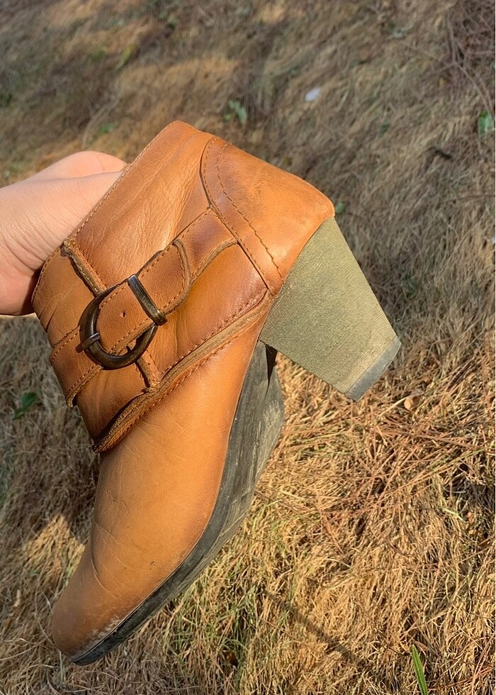 Hakiki Deri Camel Bot - Görsel 2