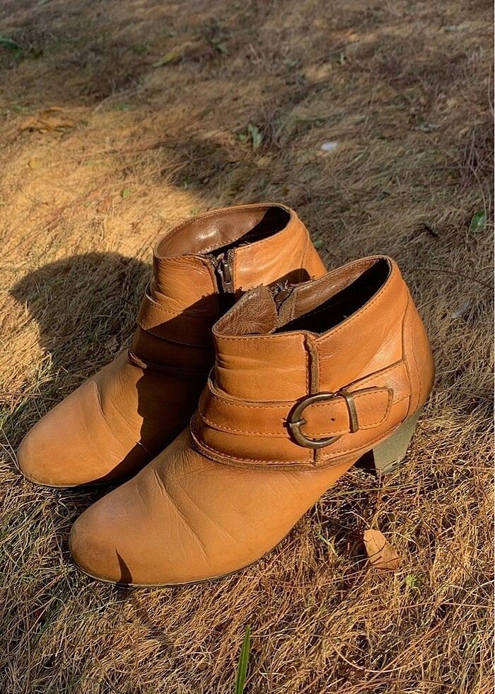 Hakiki Deri Camel Bot - Görsel 4