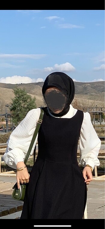 36 Beden Askılı Elbise