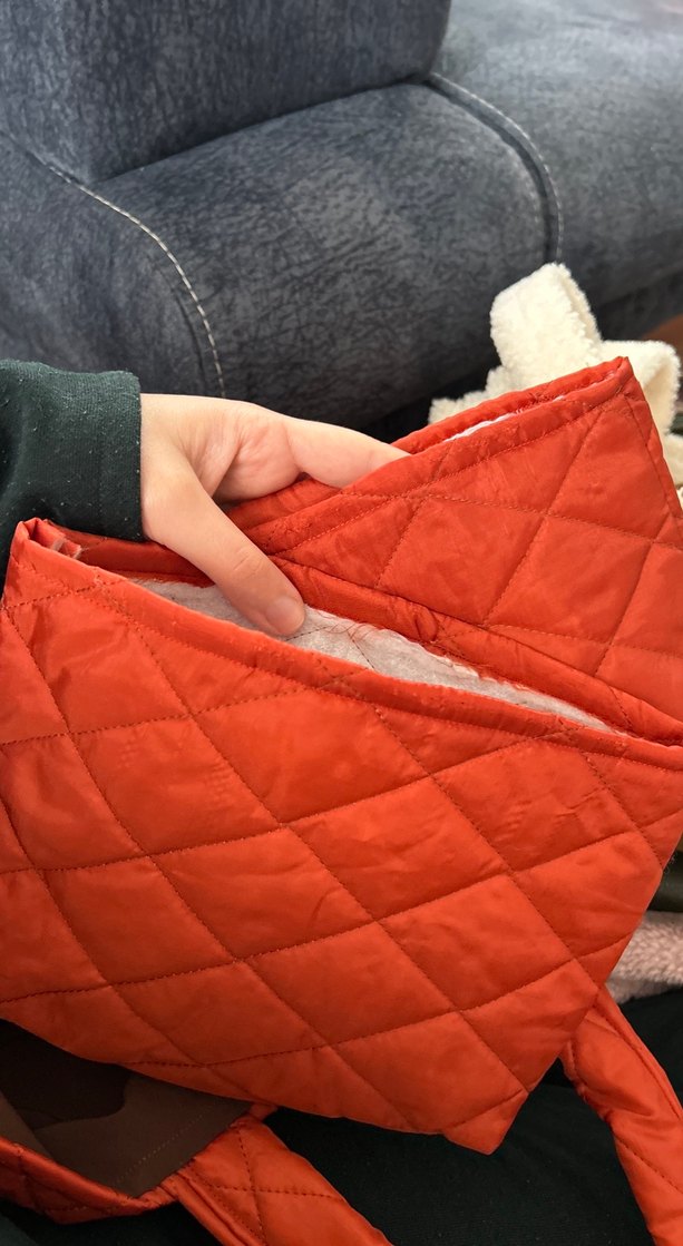 Kiremit Rengi Özel Dikim Çıtçıtlı Kadın Çantası - Görsel 5