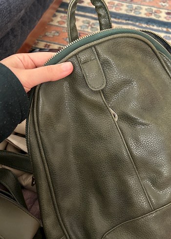 Kadın Hakiki Deri Sırt Çantası - Görsel 9