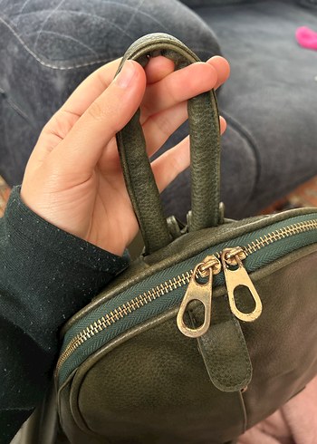 Kadın Hakiki Deri Sırt Çantası - Görsel 2