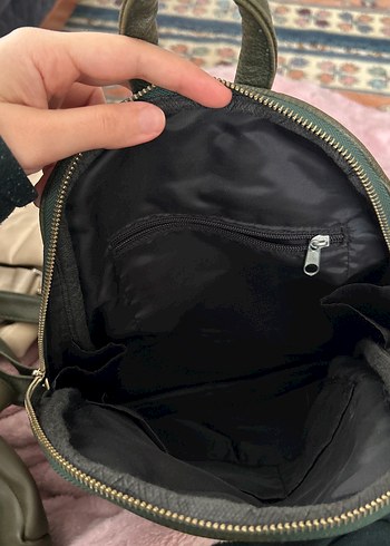 Kadın Hakiki Deri Sırt Çantası - Görsel 7