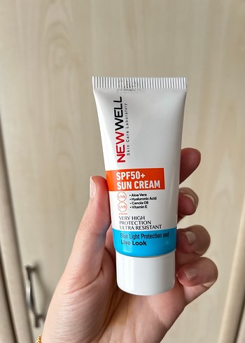 New Well SPF50+ Güneş Kremi - Görsel 2