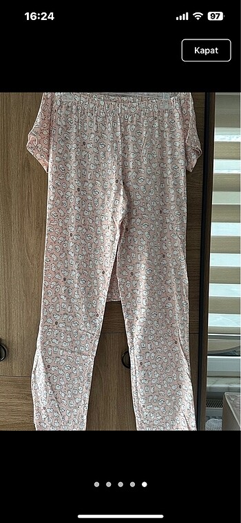 m Beden ten rengi Renk Penti pijama