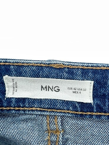 42 Beden mavi Renk Mango Jean / Kot %70 İndirimli.