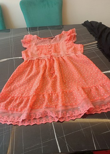 Pembe Bağcıklı kısakollu ve altüst şortlu takım tatilde giymelik - Görsel 3