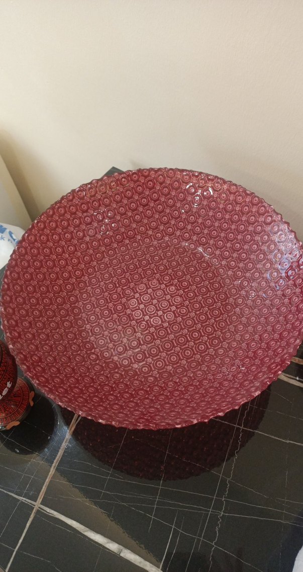 Parlak Kırmızı Kabartmalı aksesuar - Görsel 2