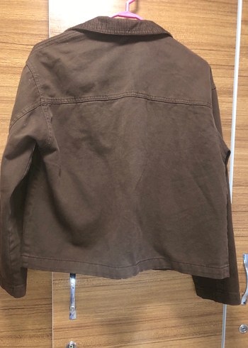 Kahverengi kot ceket - Görsel 2