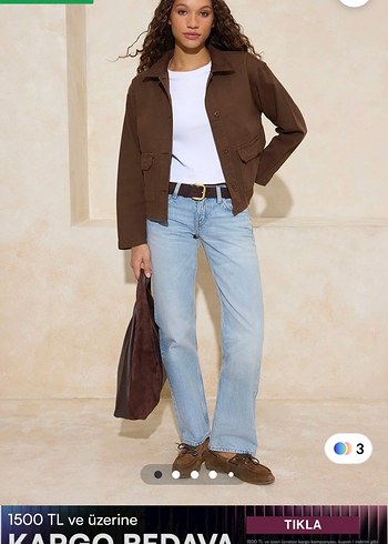 Kahverengi kot ceket - Görsel 4