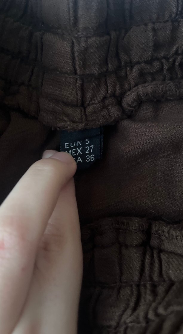 Kadın Kahverengi Rahat Kesim Pantolon - Görsel 3