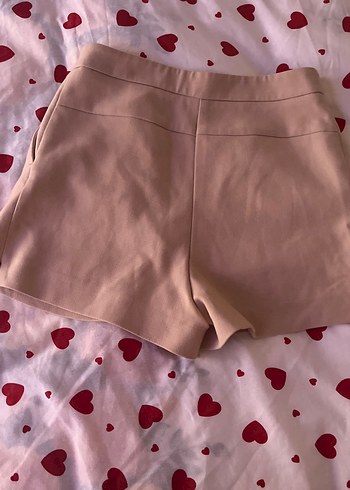 Bej Mini Hamile Şortu - Görsel 2