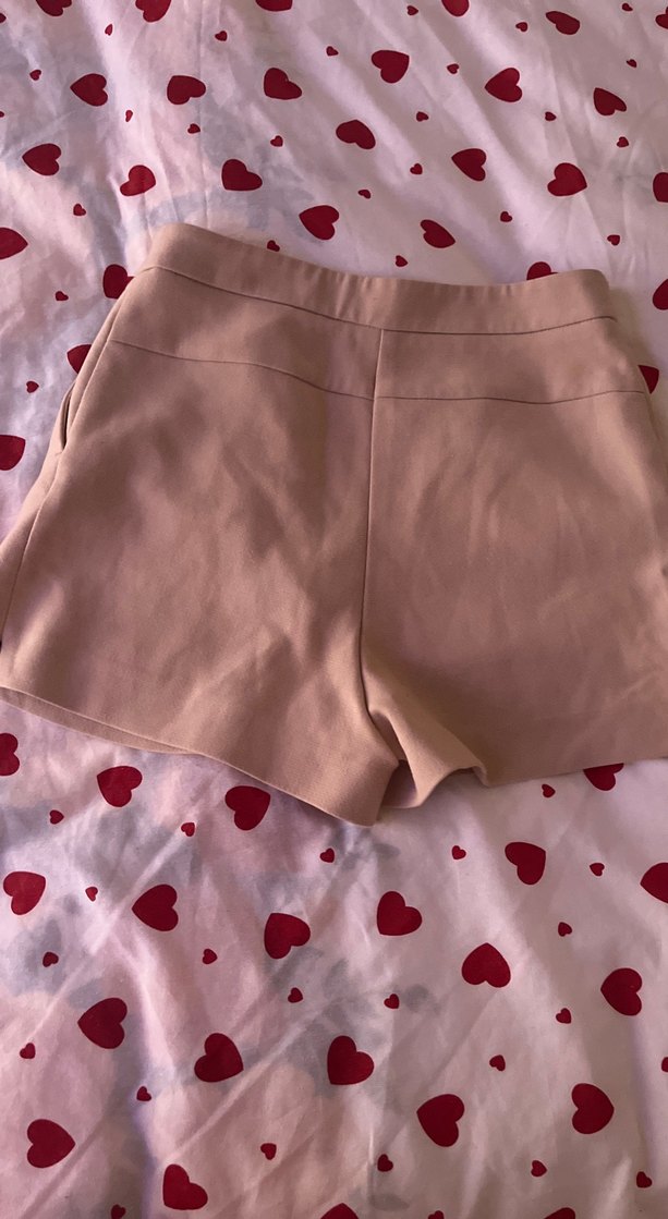 Bej Mini Hamile Şortu - Görsel 2