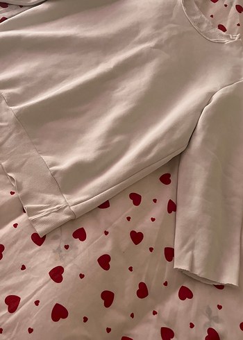 Gri Kadın Basic Sweatshirt - Görsel 3