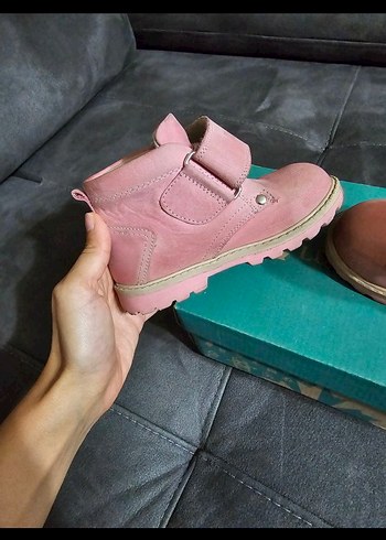 Kız Çocuk Pembe Bot - Görsel 5