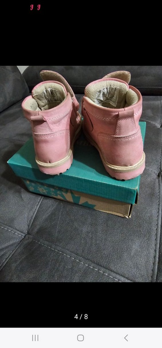 Kız Çocuk Pembe  Bot - Görsel 4