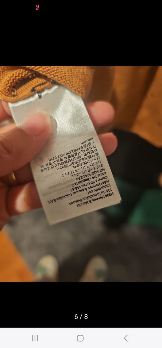 H&m Triko Kız cocuk elbise - Görsel 5