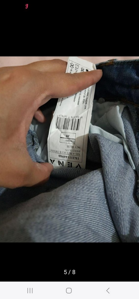 kadın kot pantolon - Görsel 5