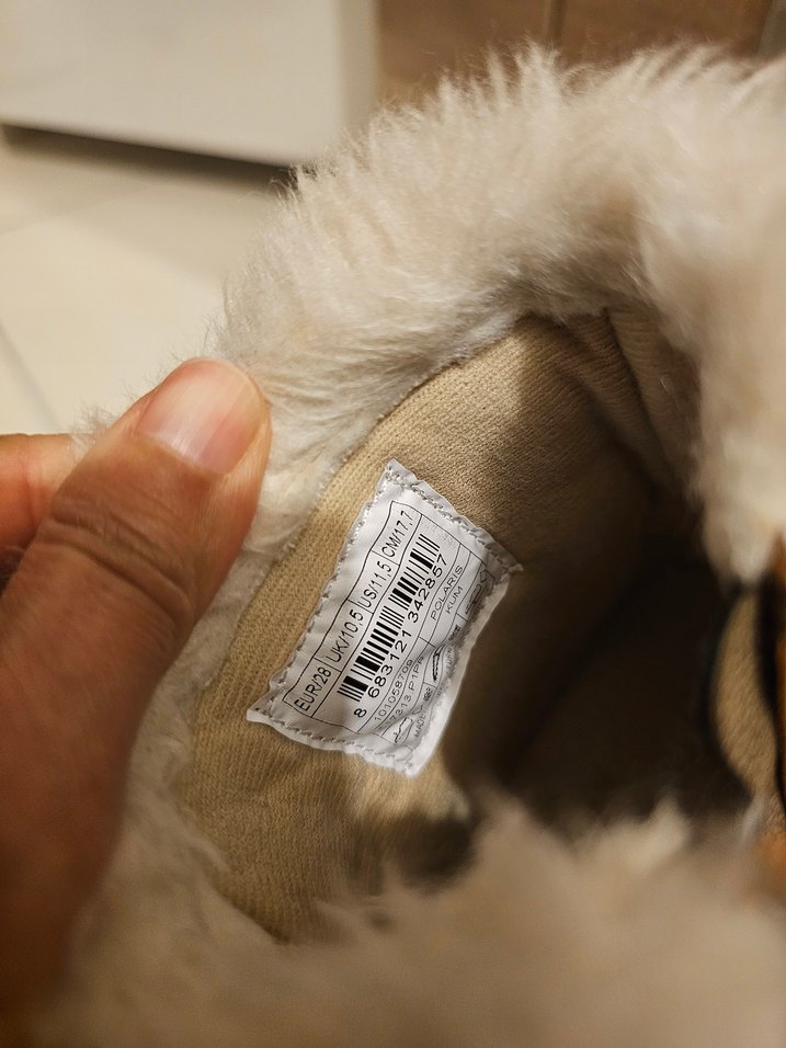 Kız Çocuk Gri Tüylü Street Wear Bot - Görsel 4