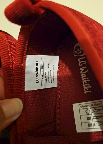 Kız Çocuk Kırmızı Fiyonk Detaylı Babet - Görsel 2