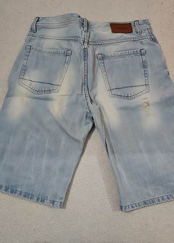 erkek kot şort - Görsel 4