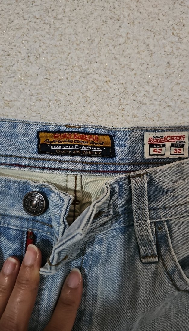 erkek kot şort - Görsel 3