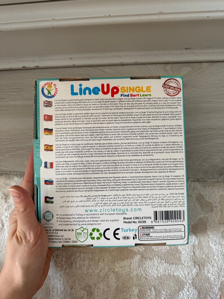 LineUp Single Eğitici Oyuncak - Görsel 2