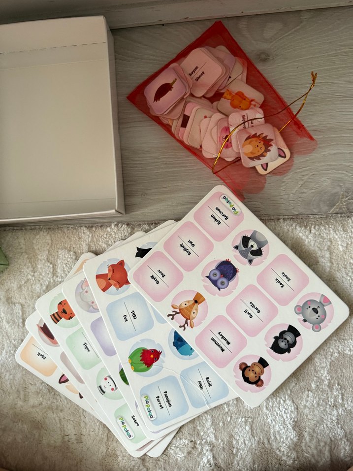 Piapolya Tombala Hayvanlar Eğitici Oyuncak - Görsel 4