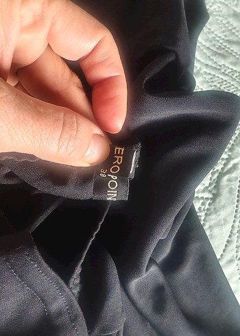 Siyah Kemerli Uzun Kadın Tulum - Görsel 4