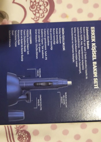 Diğer Siyah Renkli Elektrikli Tıraş Makinesi