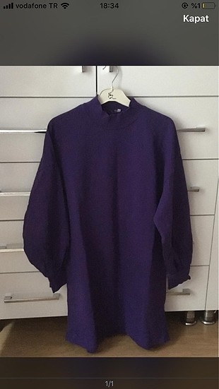 Mor tunik sweat