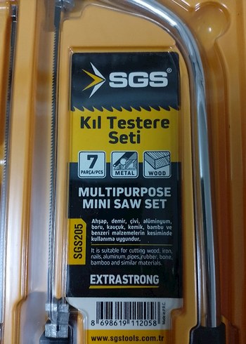 SGS Çok Amaçlı Mini Testere Seti