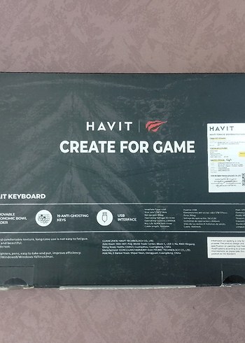 Havıt oyuncu Klavye - Görsel 2