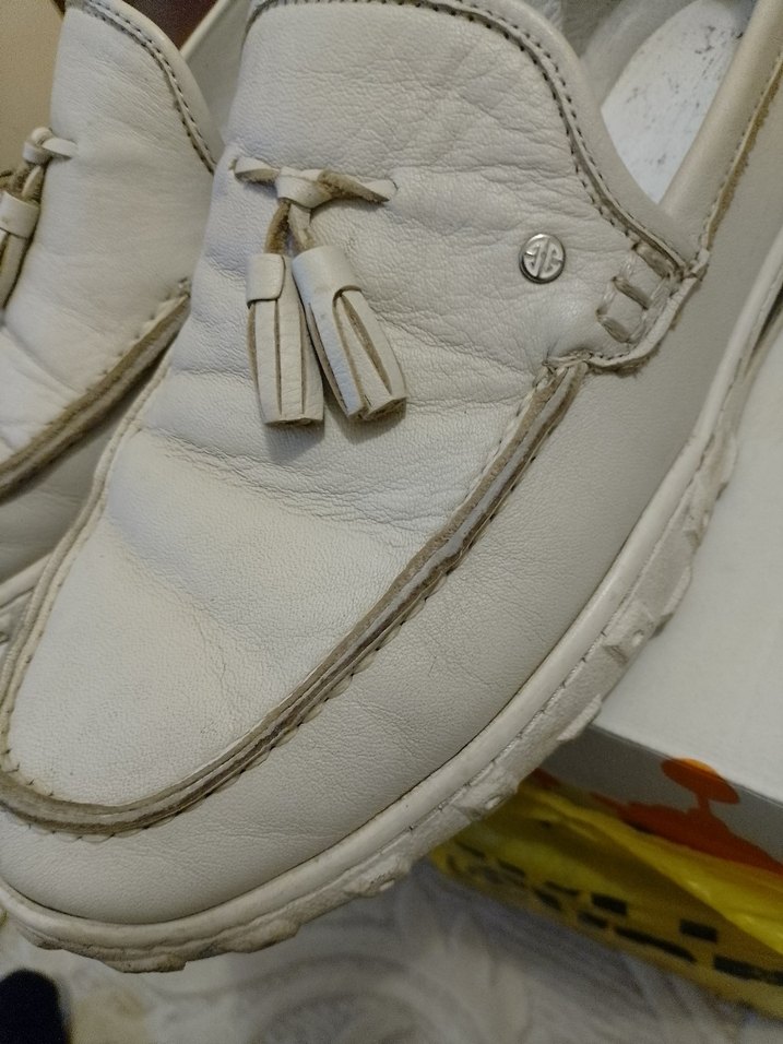 ELLE Beyaz Erkek Ayakkabı -deri - Görsel 2