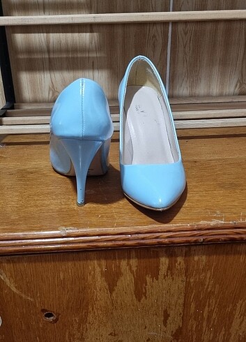 Bebe mavisi stiletto