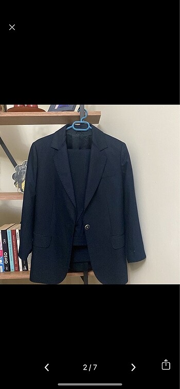 Seleste Tek Düğme Ceket-Pantolon Takım