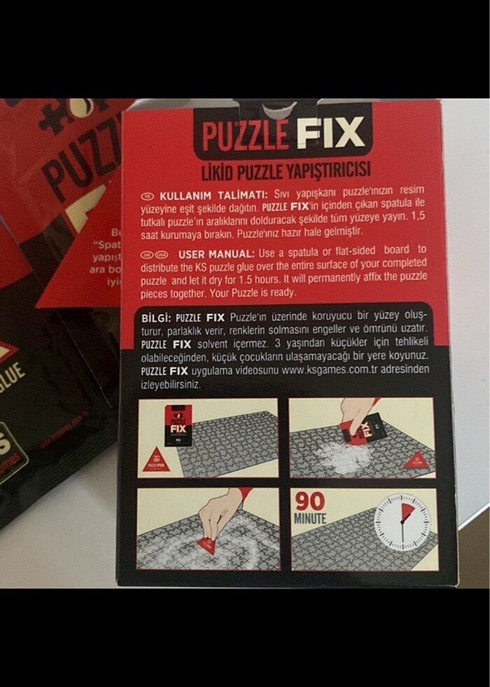 2*1000 Puzzle Yapıştırıcısı - Görsel 2