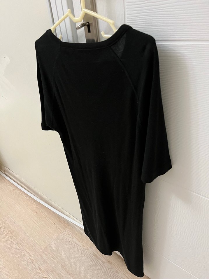 Siyah Tunik Elbise - Görsel 4