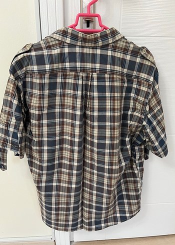 Kısa Kol Çift Çep Gömlek - Görsel 5