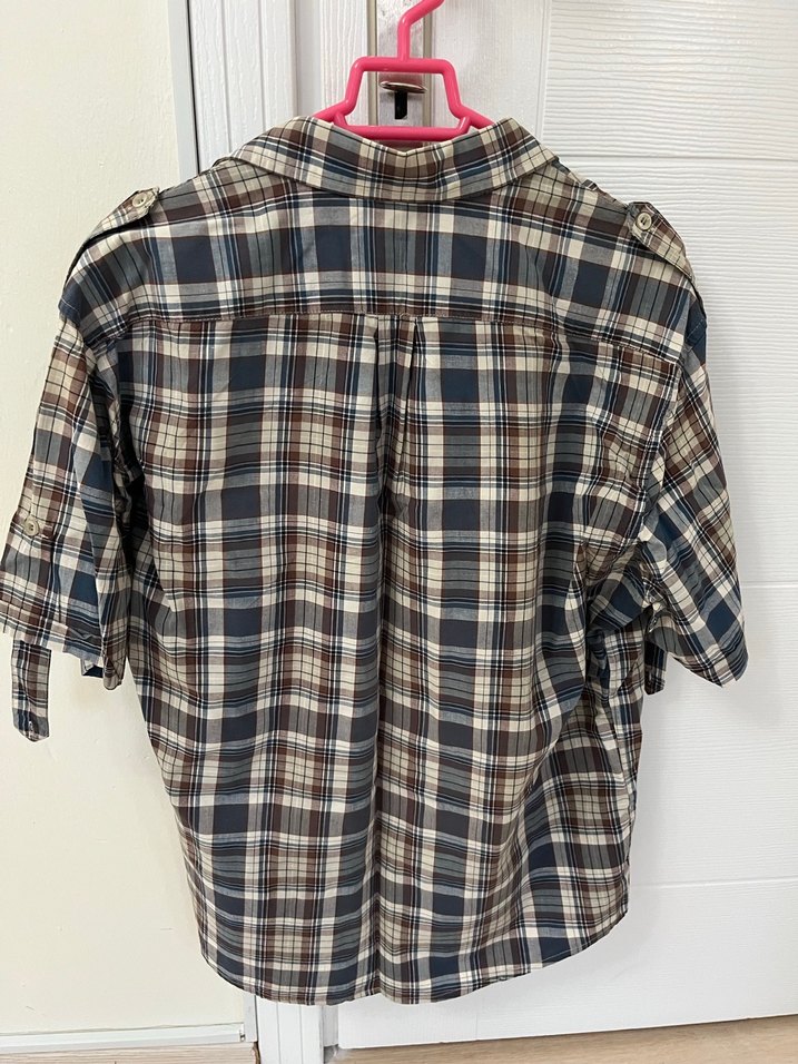 Kısa Kol Çift Çep Gömlek - Görsel 5